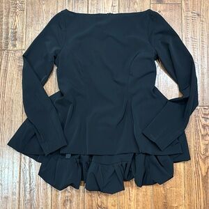 Elm Design Bottom Ruffle Blouse Size S